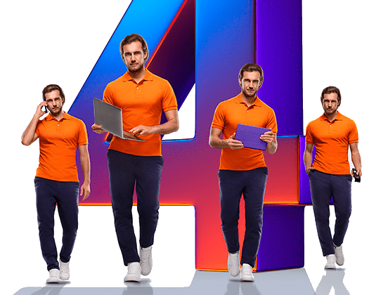 Великолепная четверка Ростелеком в&nbsp;село Новоникольское (Томская область)